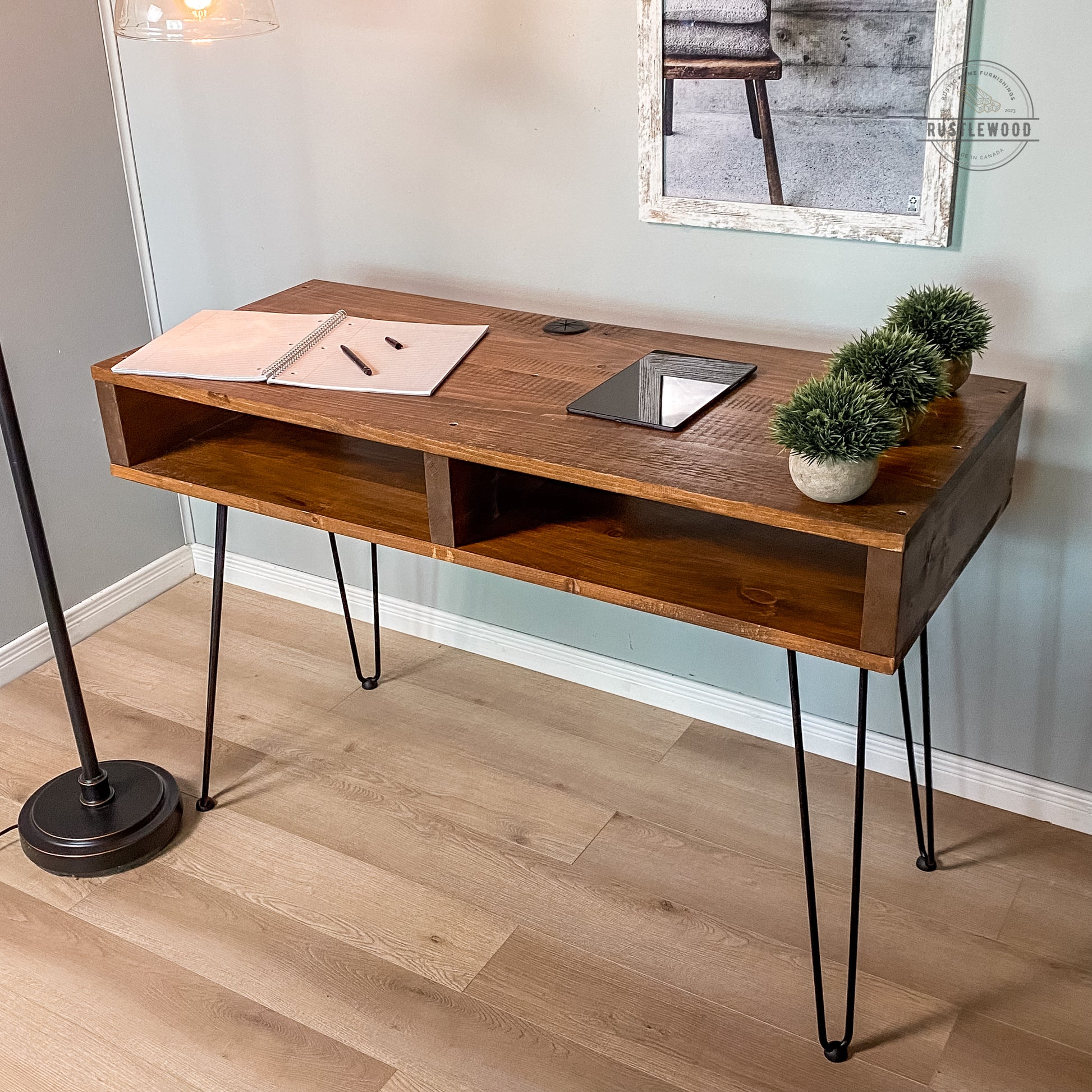 office desk hairpin leg