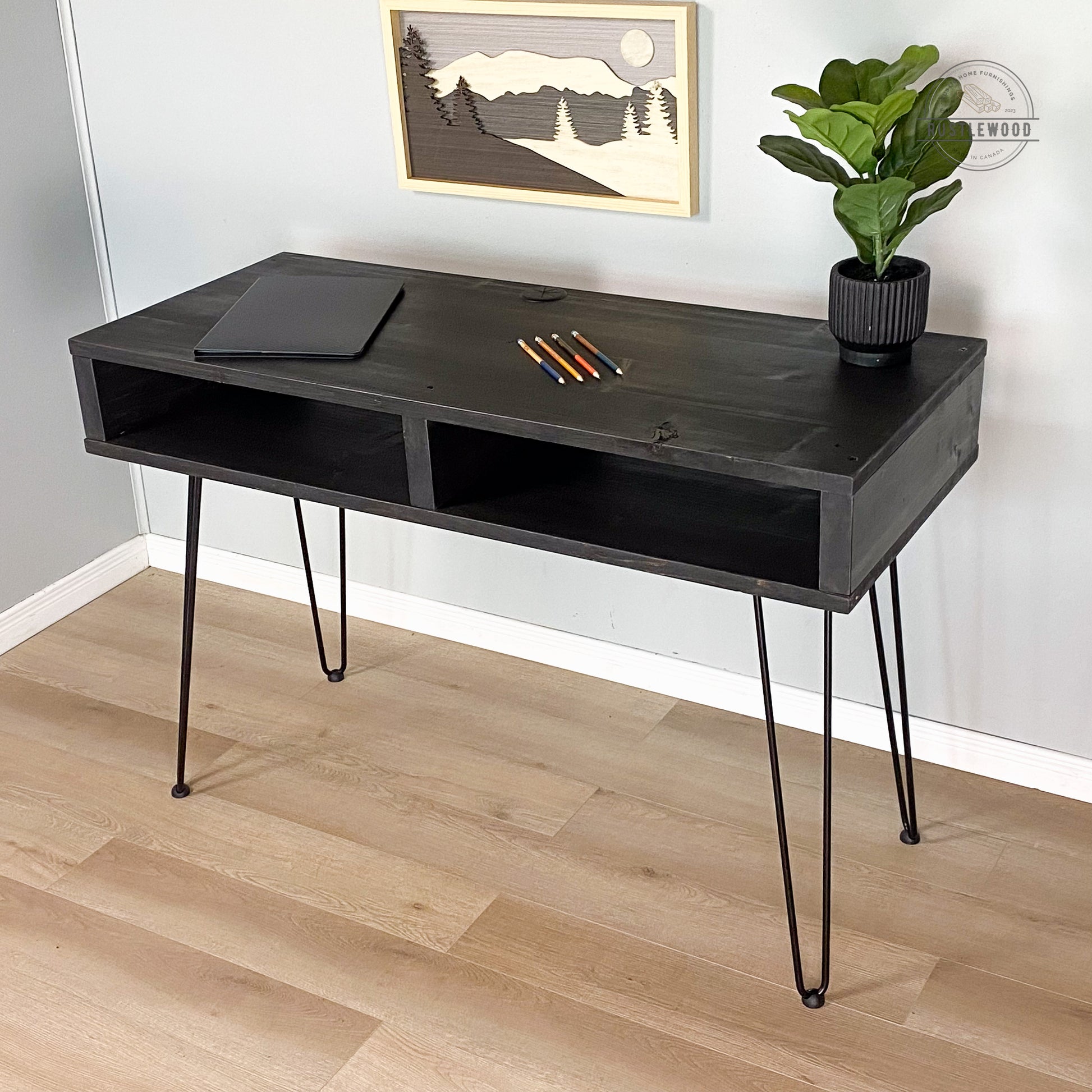 Desk - Rustlewood