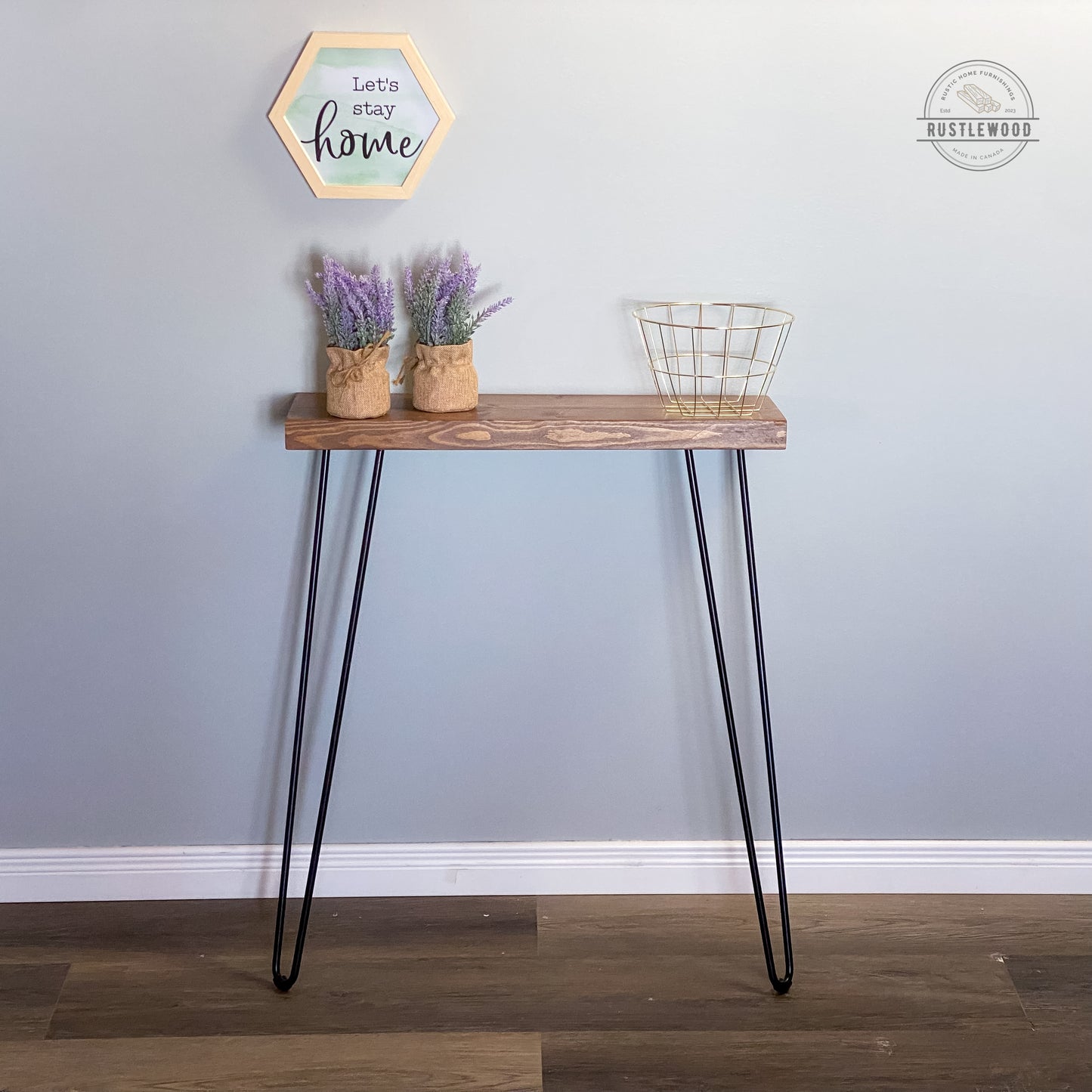 Narrow Console Table - Rustlewood